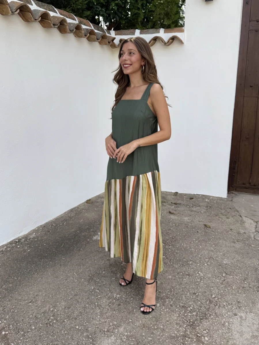 Vestido Belinda Verde - Imagen 4