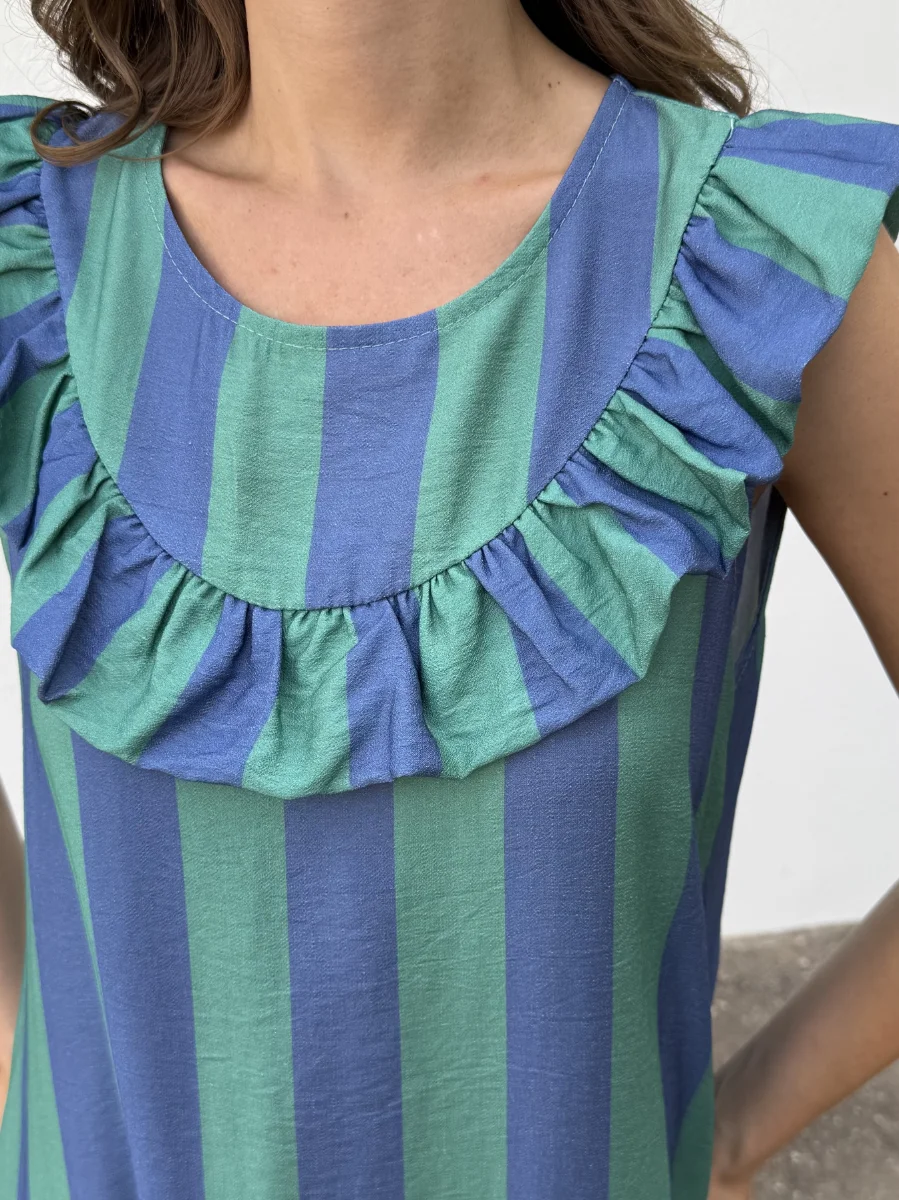 Vestido Baberola Rayas - Imagen 2