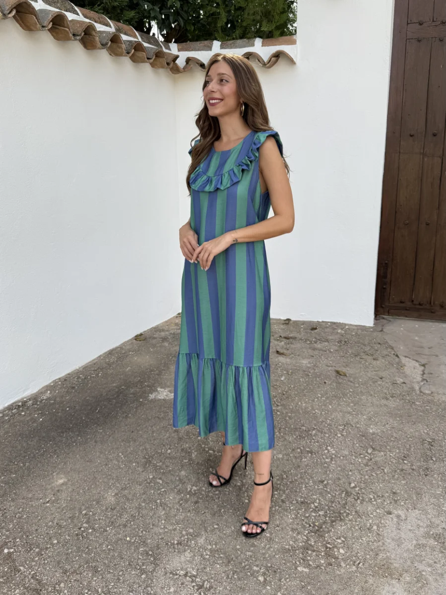 Vestido Baberola Rayas - Imagen 4
