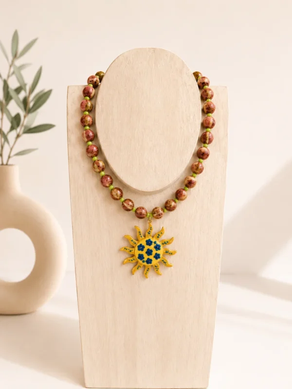Collar Bolitas Sol