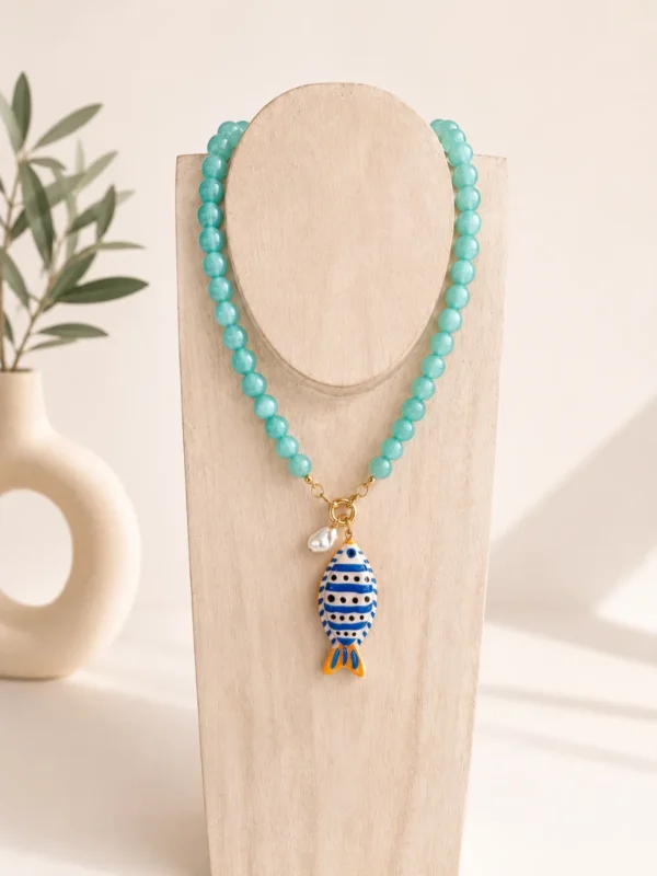 Collar Pez Turquesa