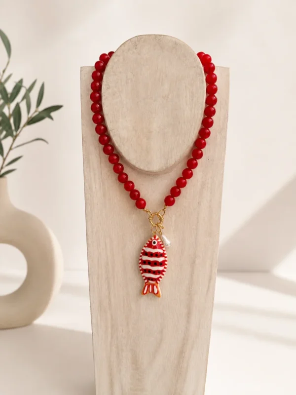 Collar Pez Rojo