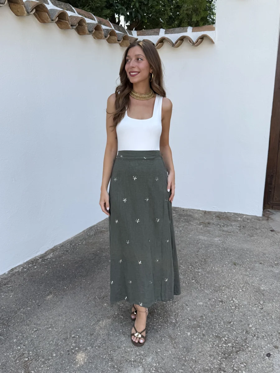 Falda Star Verde - Imagen 2