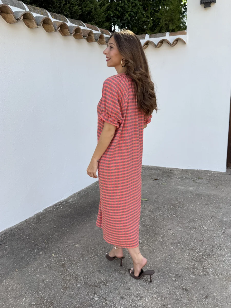 Vestido Annie Coral - Imagen 4