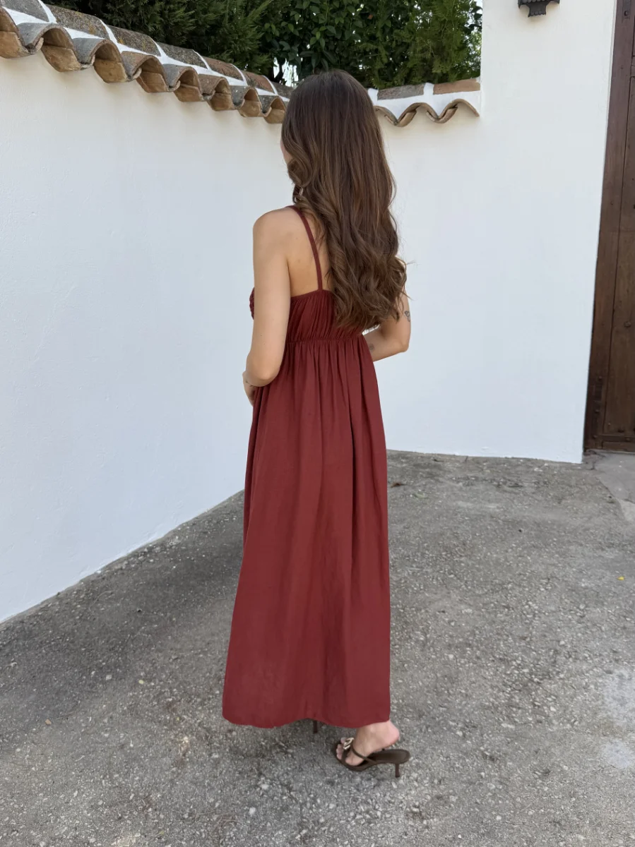Vestido Croché Teja - Imagen 3
