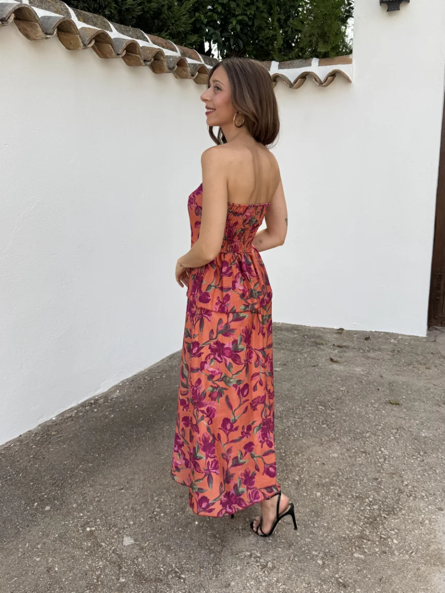 Vestido Marelin Flores - Imagen 3