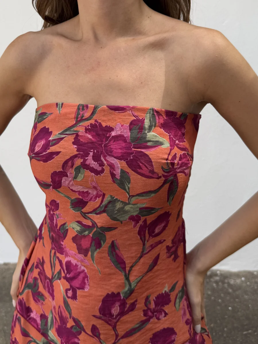 Vestido Marelin Flores - Imagen 2