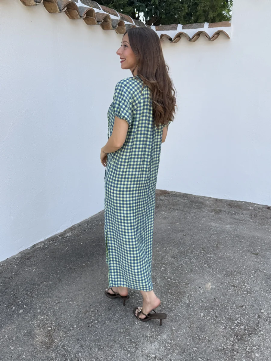 Vestido Mai Tai Verde - Imagen 3
