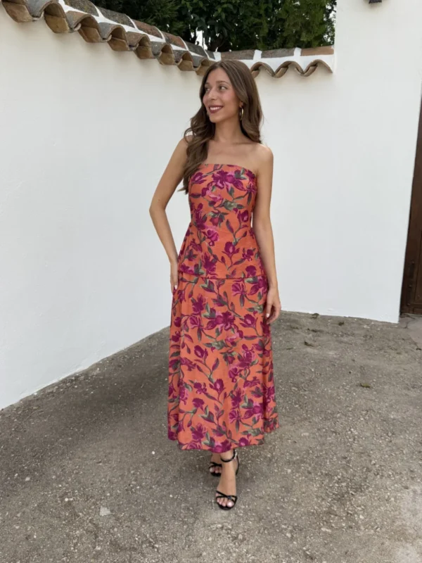 Vestido Marelin Flores