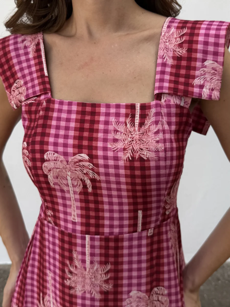 Vestido Tropical Rosa - Imagen 2