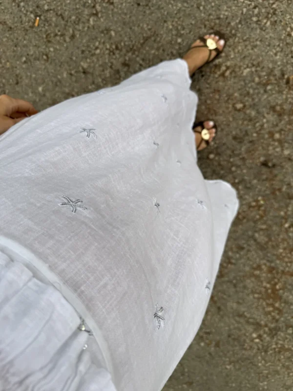 Falda Star Blanco