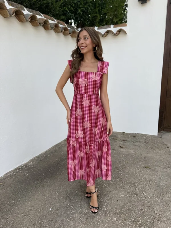 Vestido Tropical Rosa