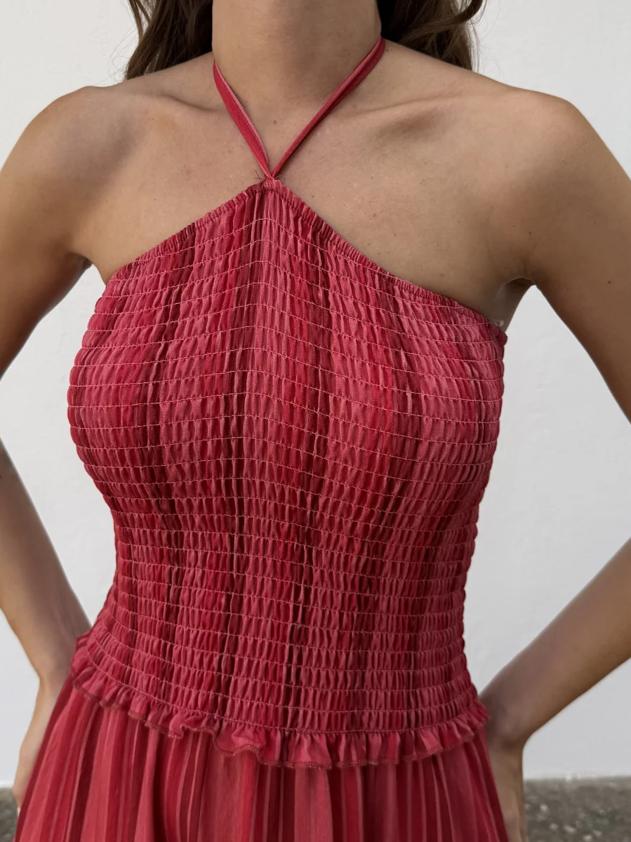 Vestido Ivana Rosa - Imagen 2