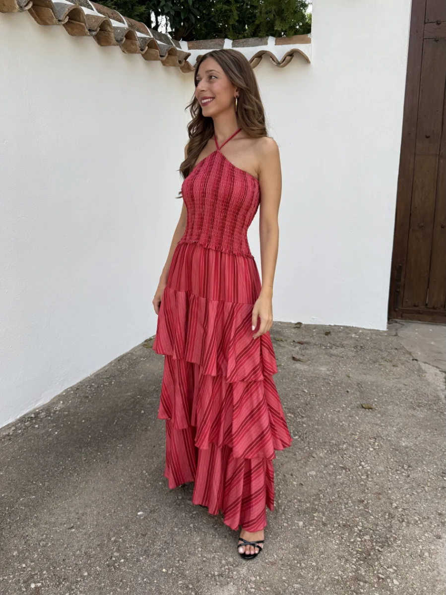 Vestido Ivana Rosa - Imagen 4