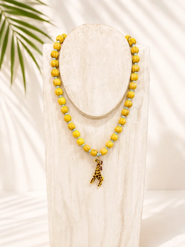 Collar Jirafa Amarillo