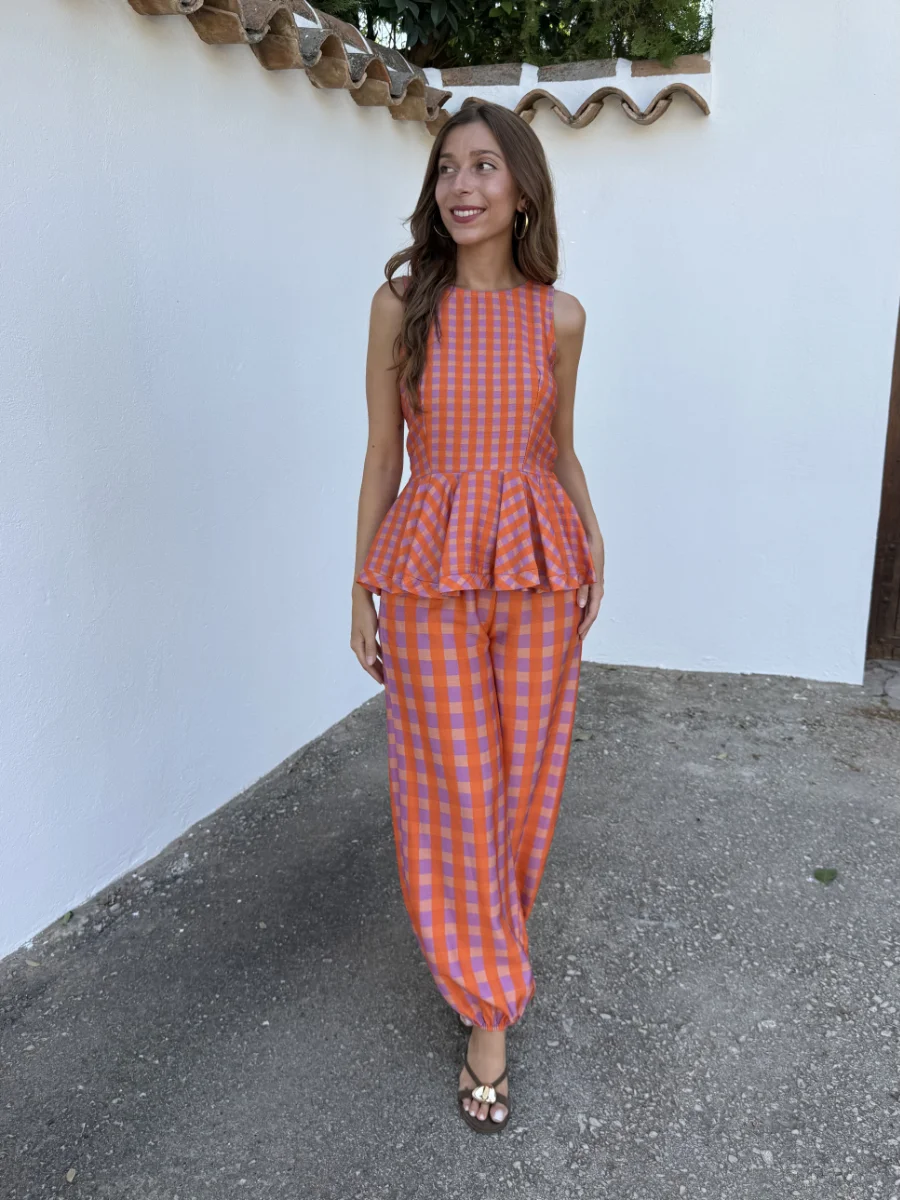 Conjunto Palma Naranja