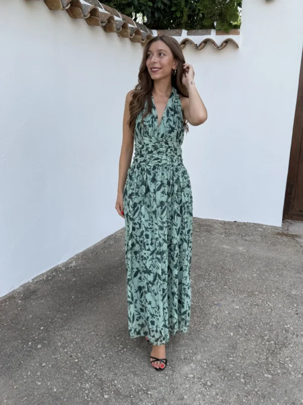 Vestido Marieta Aguamarina