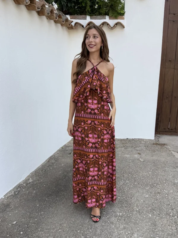 Vestido Nilo Teja