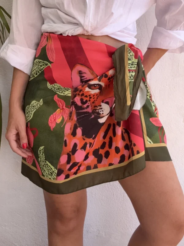 Falda Pareo Tigre - Talla única
