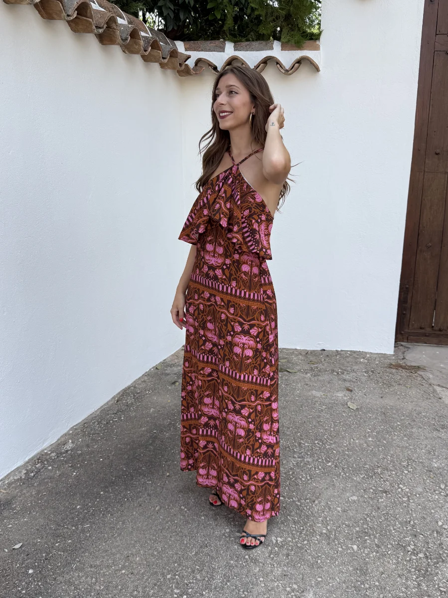 Vestido Nilo Teja - Imagen 4