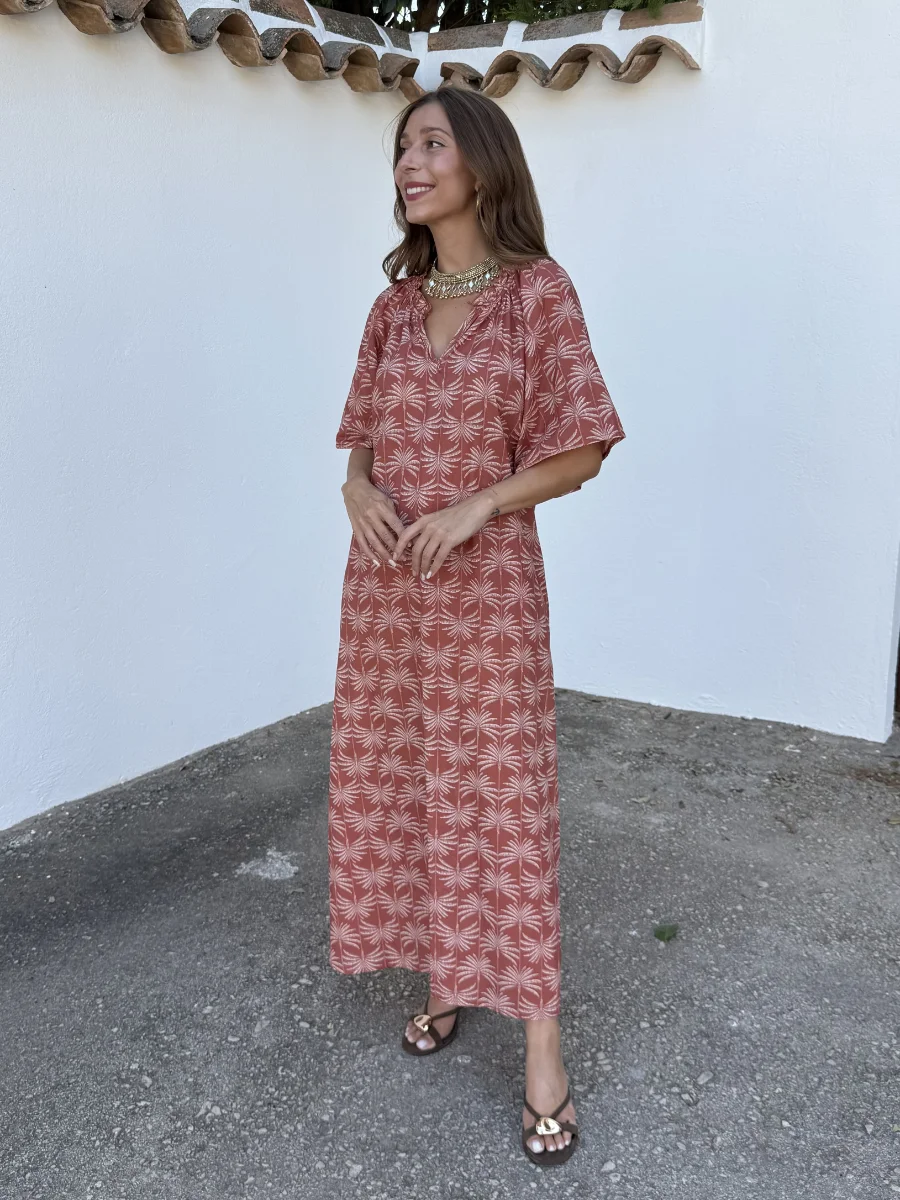 Vestido Namibia Teja - Imagen 2