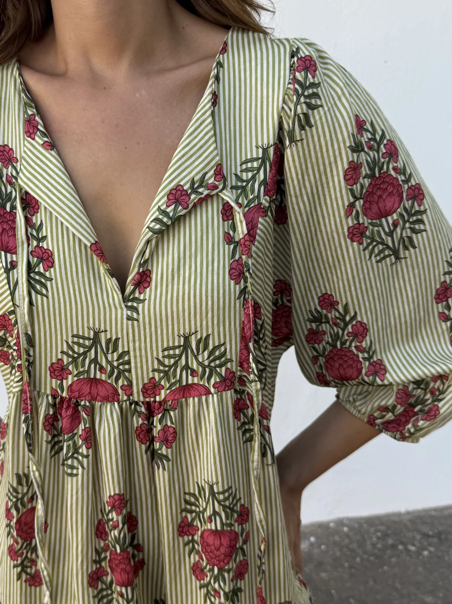Vestido Cádiz Verde - Imagen 2