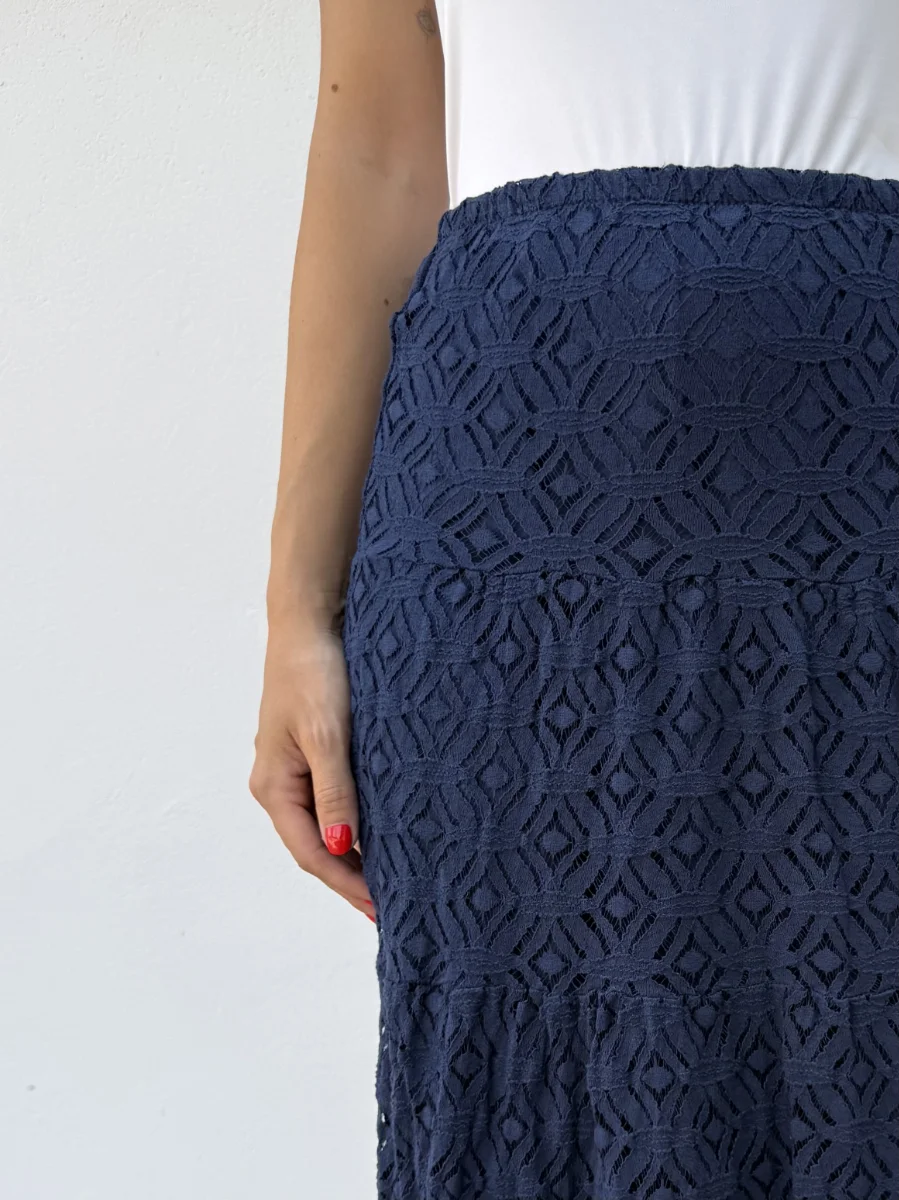 Falda Encase Azul Marino - Imagen 2