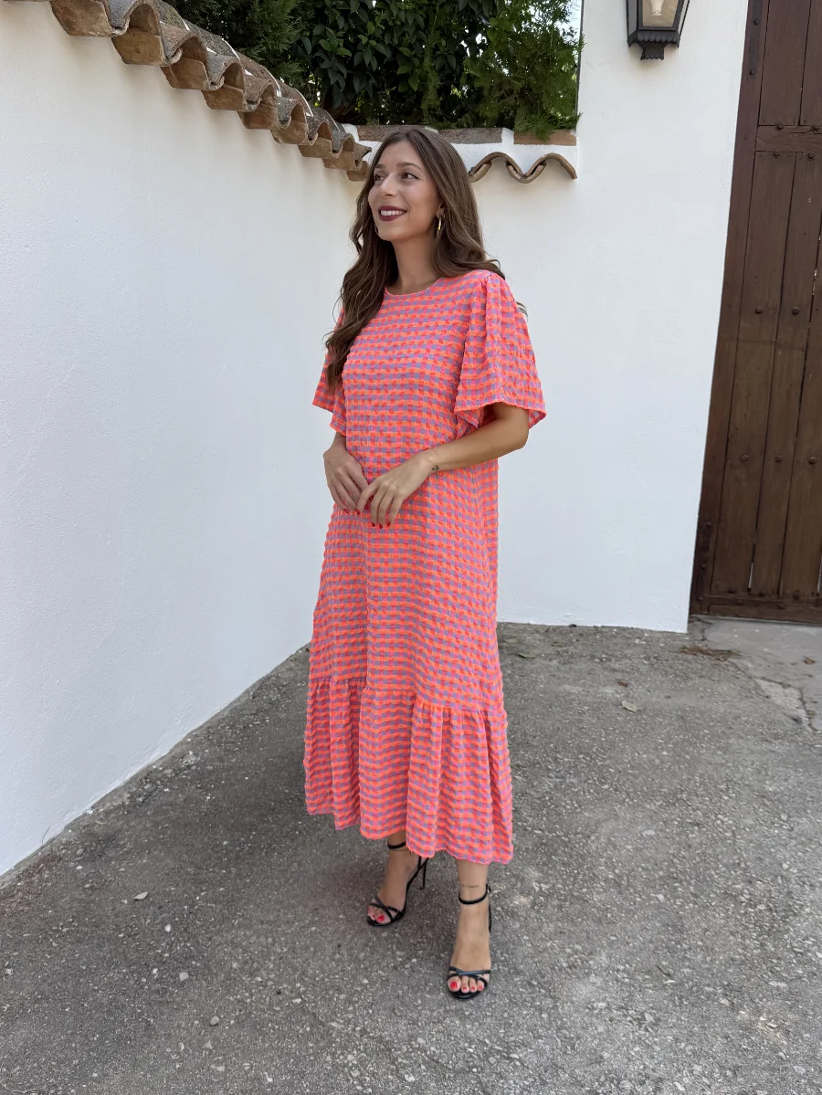 Vestido Mojito Coral - Imagen 4