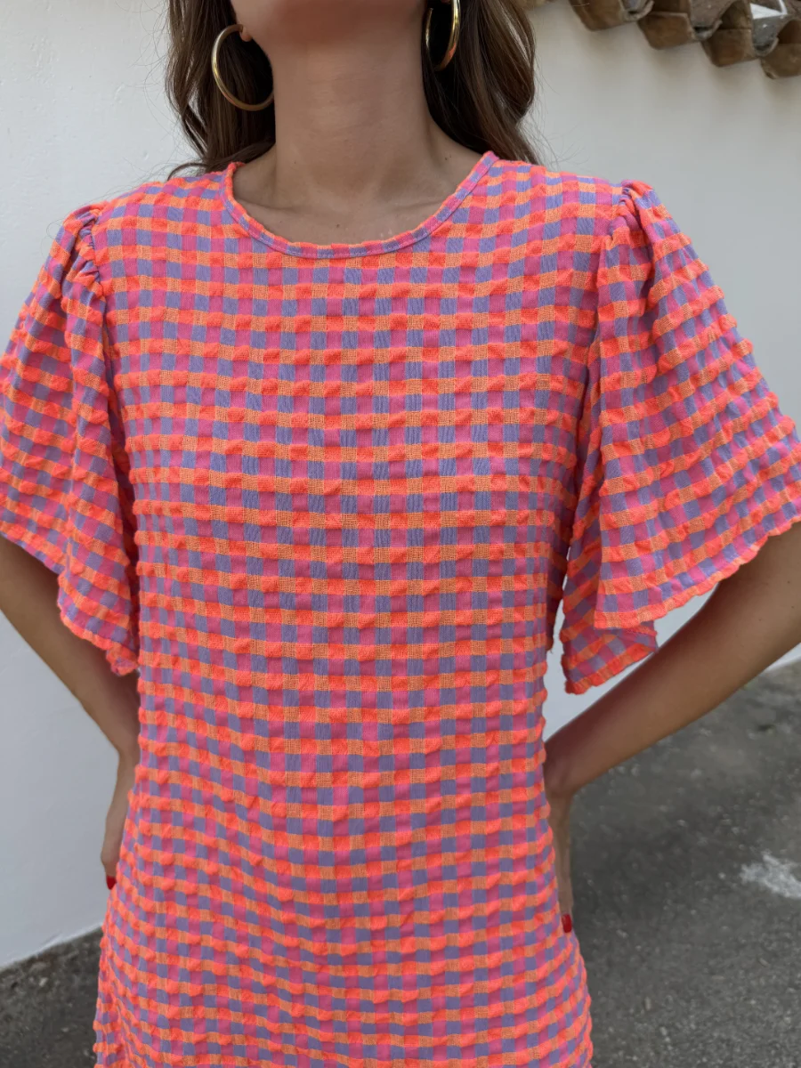 Vestido Mojito Coral - Imagen 2