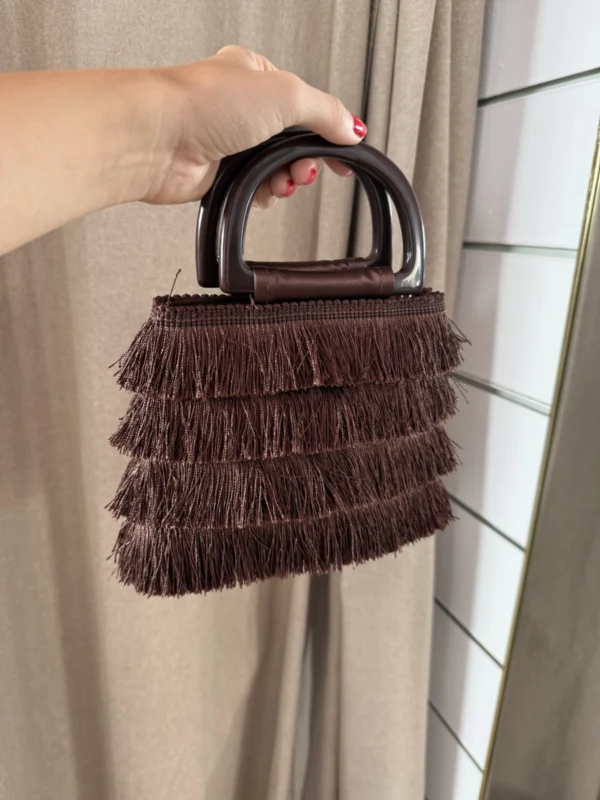 Bolso Flecos Choco