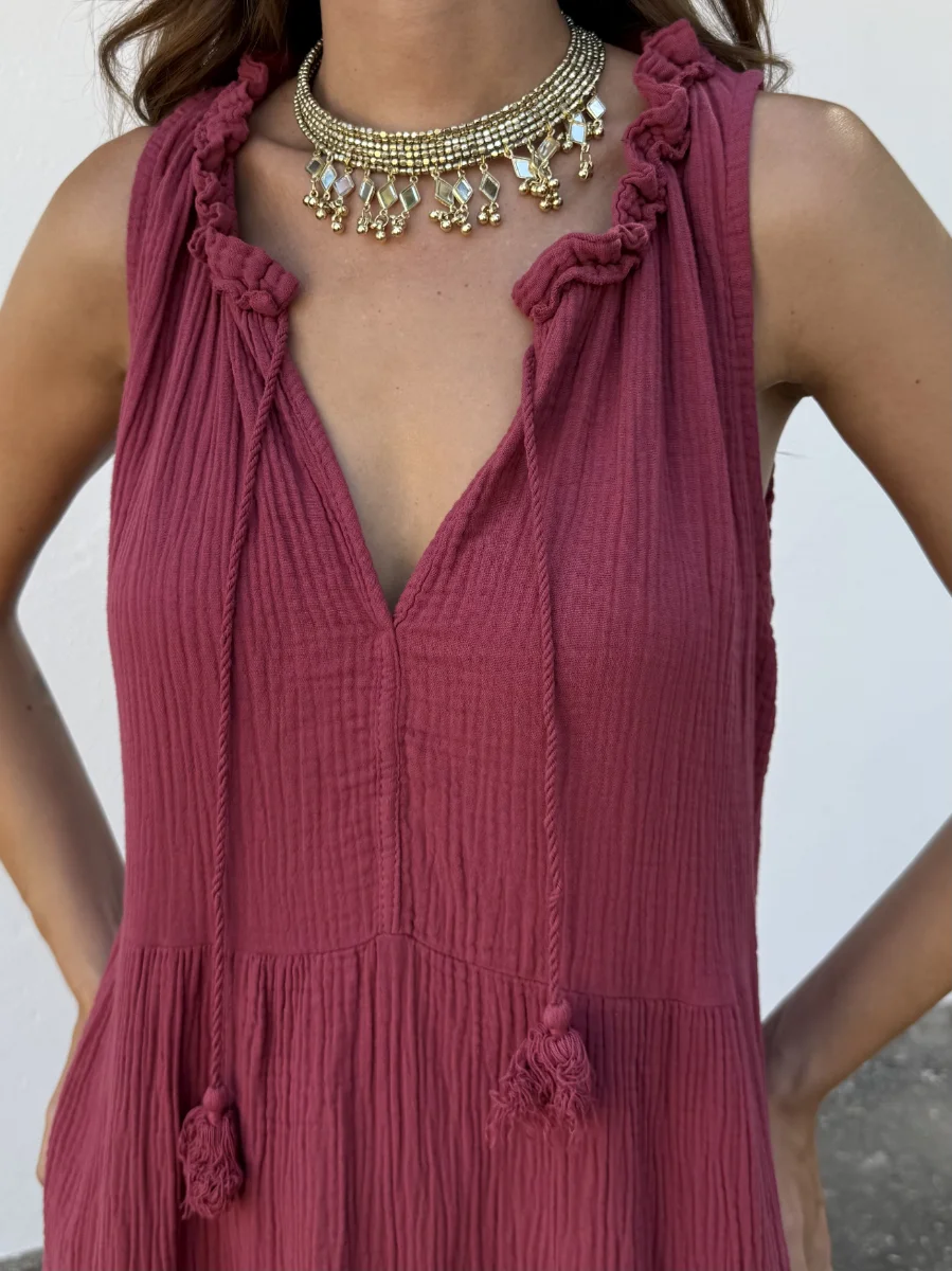 Vestido Morango Rosa - Imagen 2