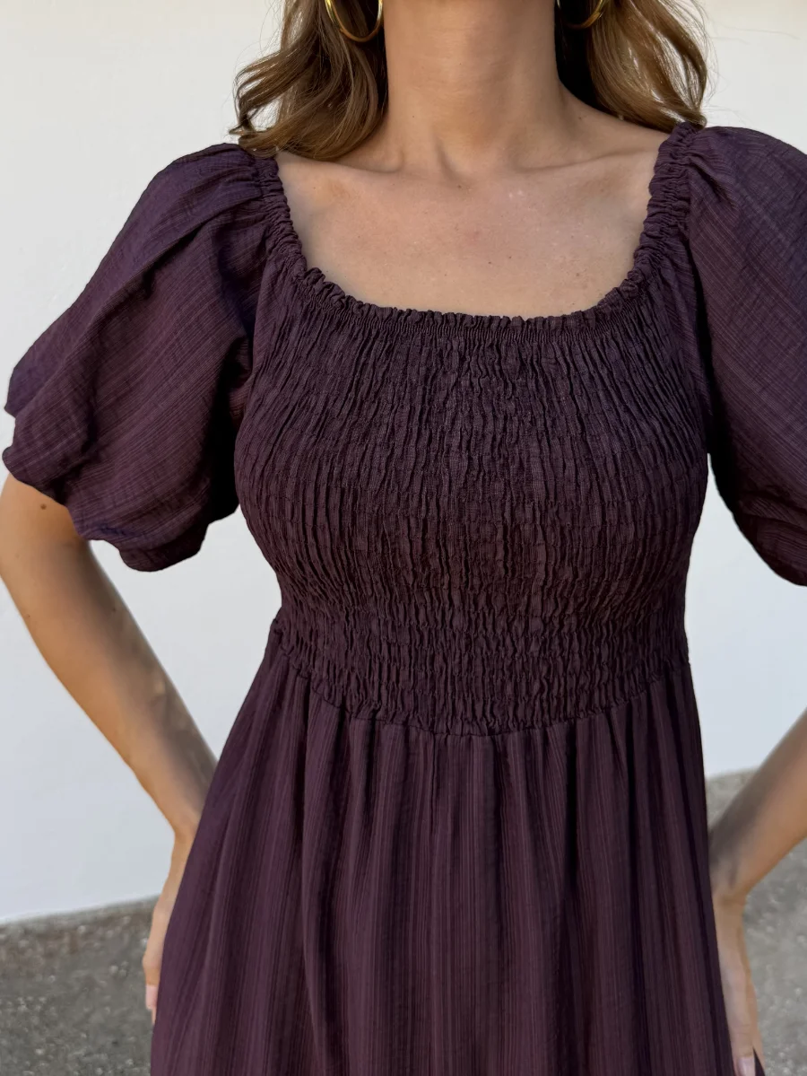 Vestido Farol Vino - Imagen 2