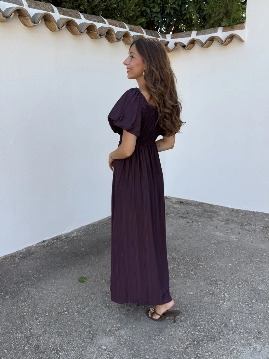 Vestido Farol Vino - Imagen 3