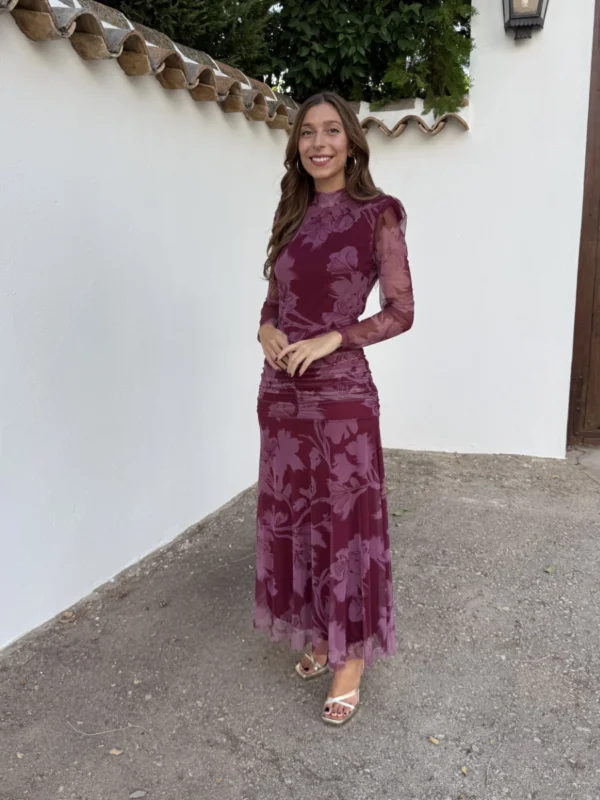 Vestido Paola Rosa