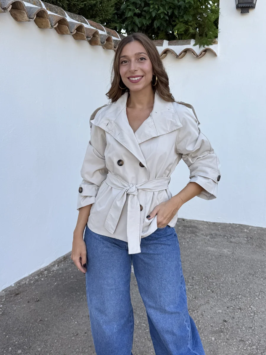 Gabardina Gala Beige - Imagen 4