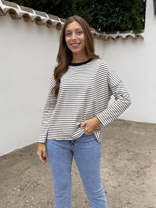 Camiseta Julia Azul Marino