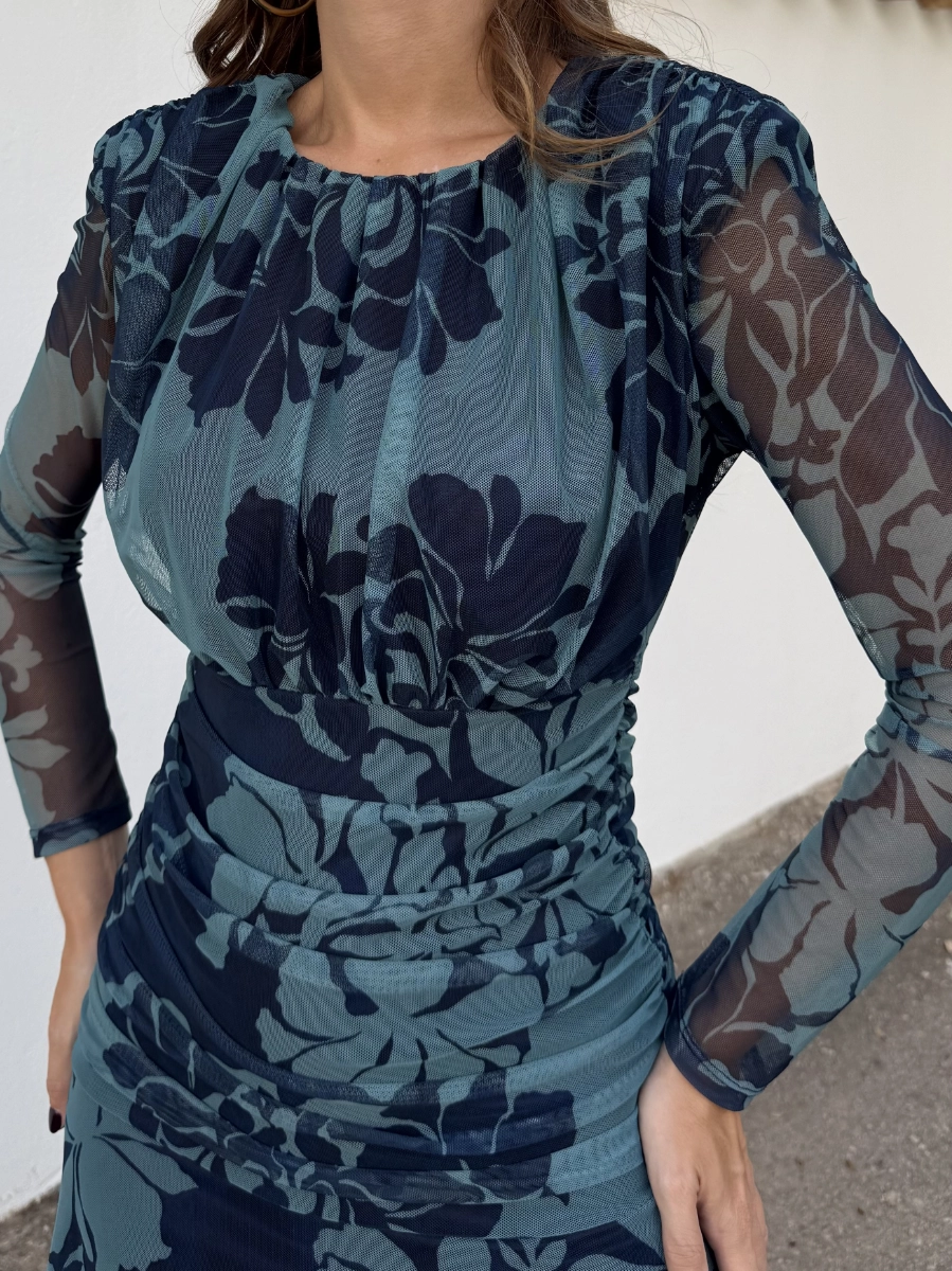 Vestido Portugal Turquesa - Imagen 2