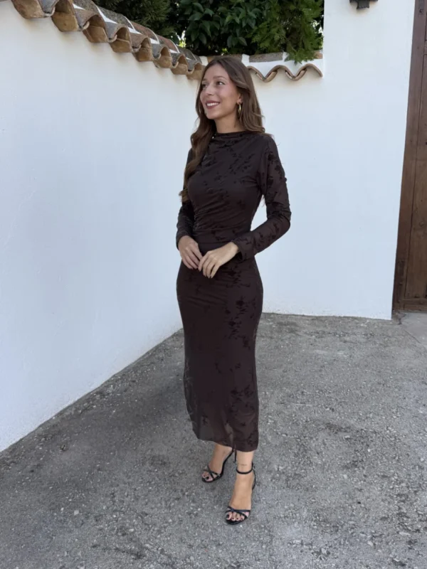 Vestido Lidia Chocolate
