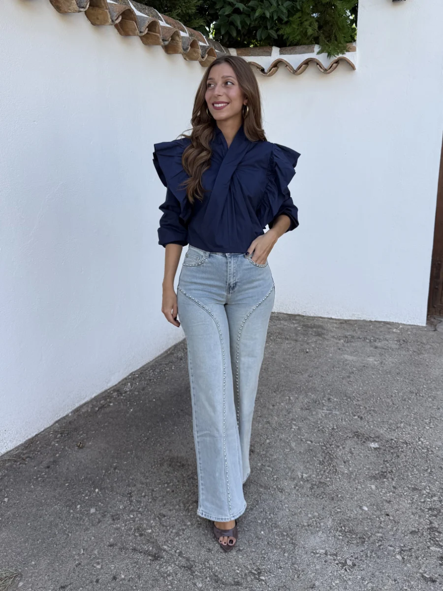 Pantalón Vaquero Tachuelas - Imagen 5