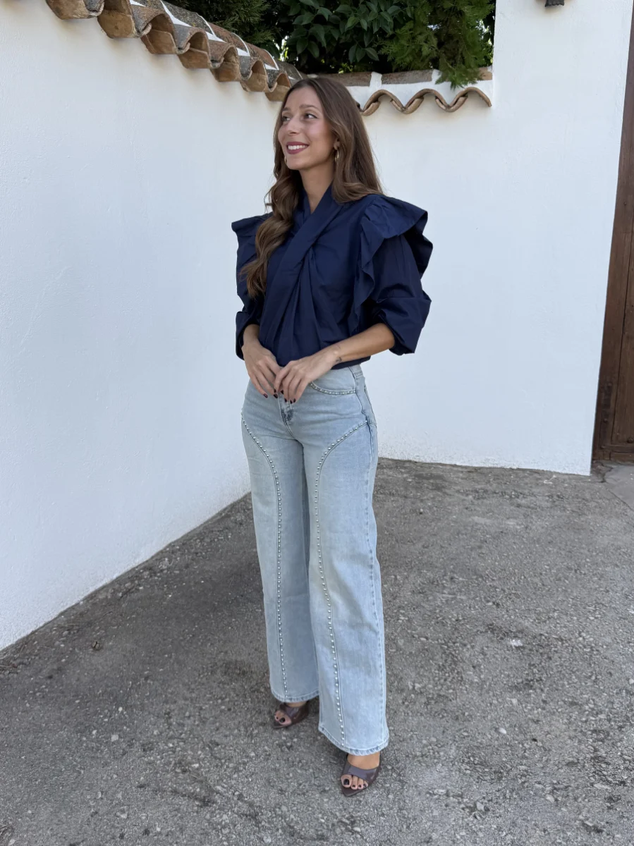 Pantalón Vaquero Tachuelas - Imagen 4