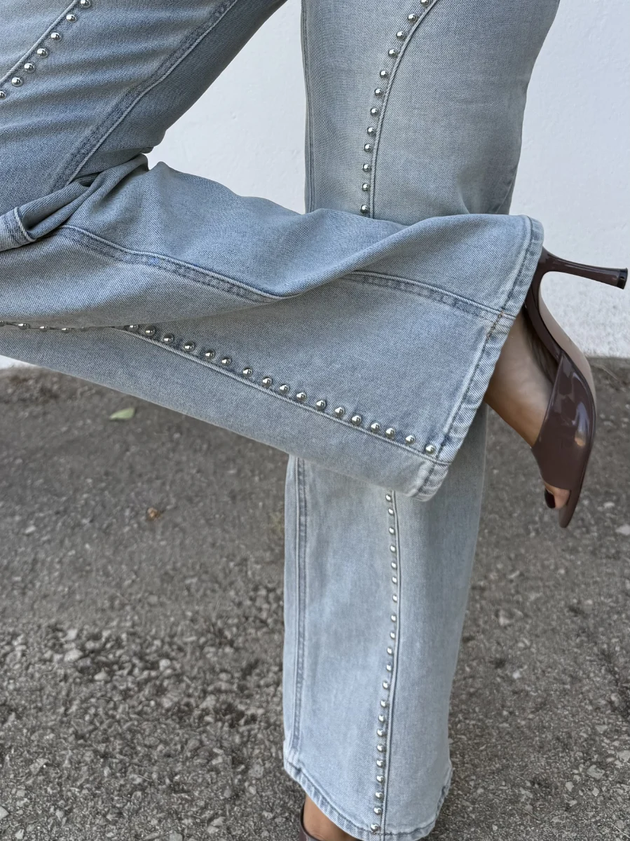 Pantalón Vaquero Tachuelas - Imagen 3