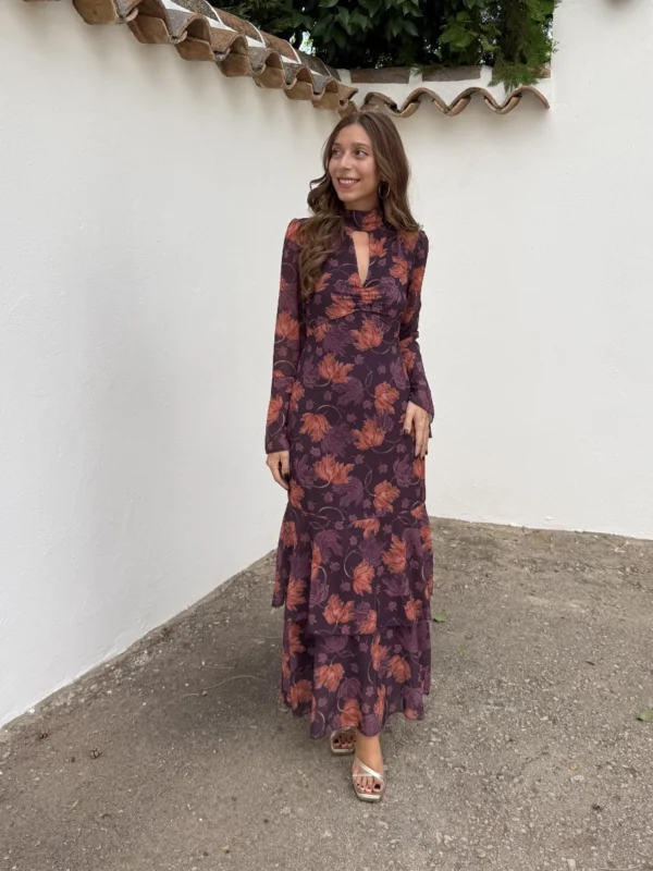 Vestido Cata Morado