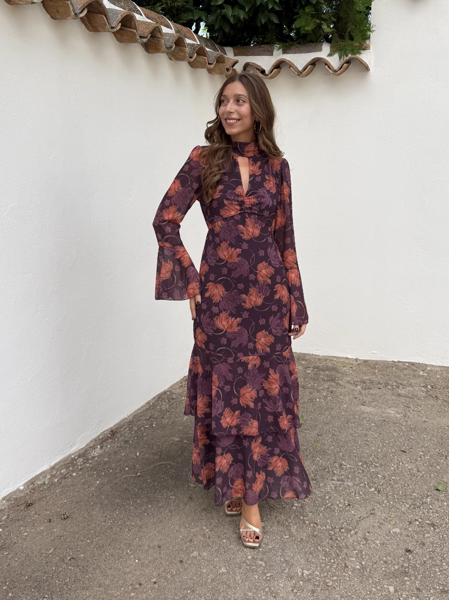 Vestido Cata Morado - Imagen 5