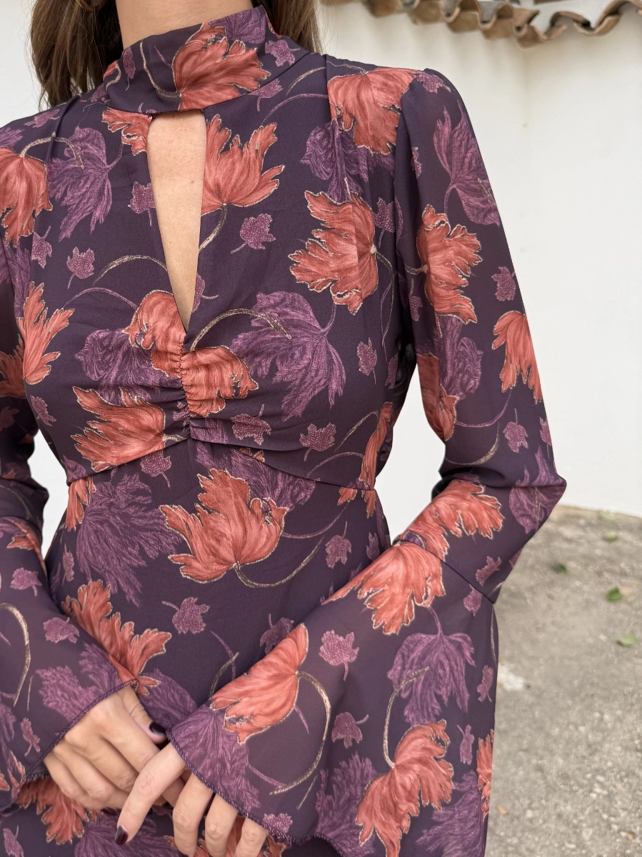 Vestido Cata Morado - Imagen 2