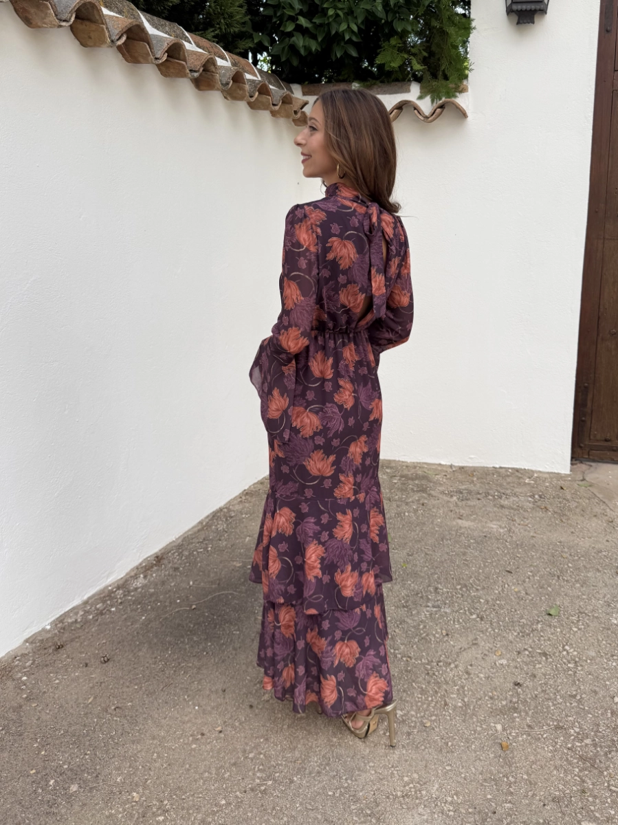 Vestido Cata Morado - Imagen 4
