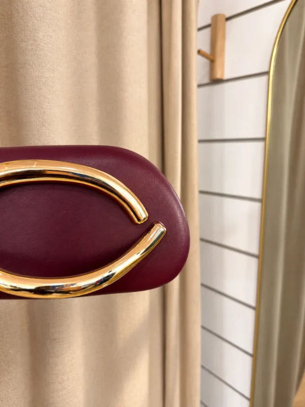 Cartera Mano Burdeos
