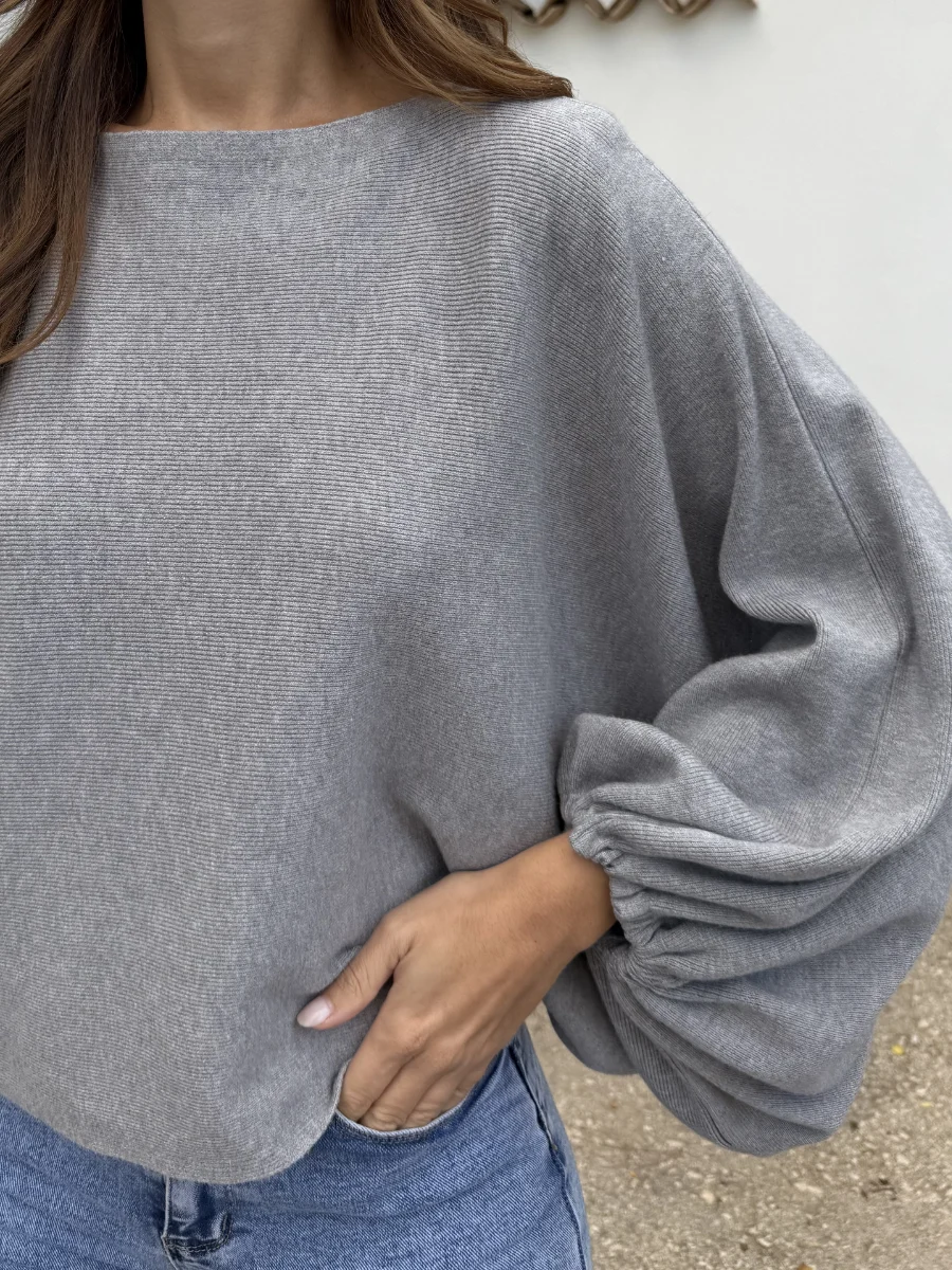 Jersey Abullonado Gris - Imagen 2