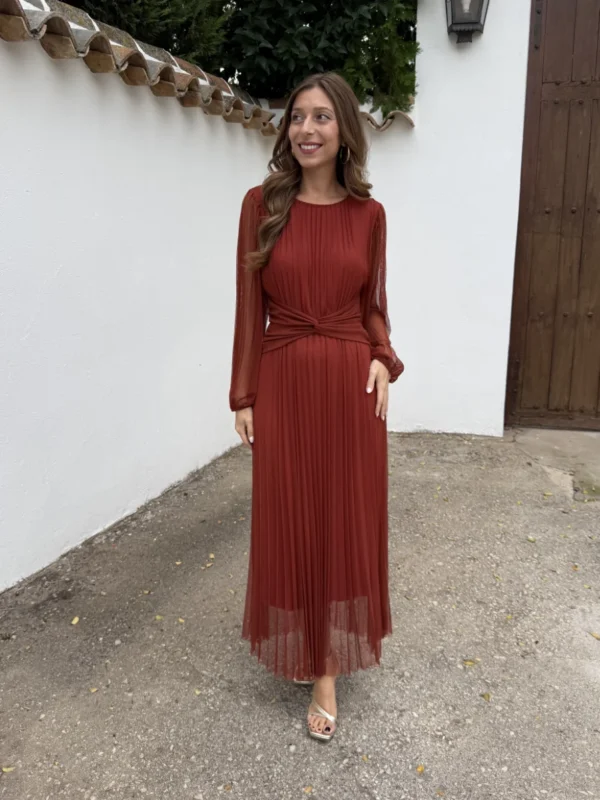 Vestido Liria Teja
