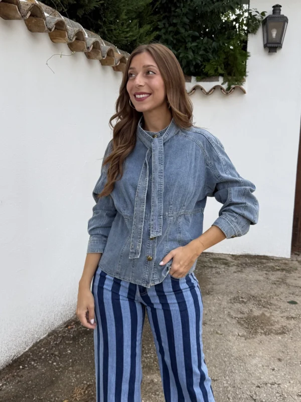 Camisa Vaquera Azul