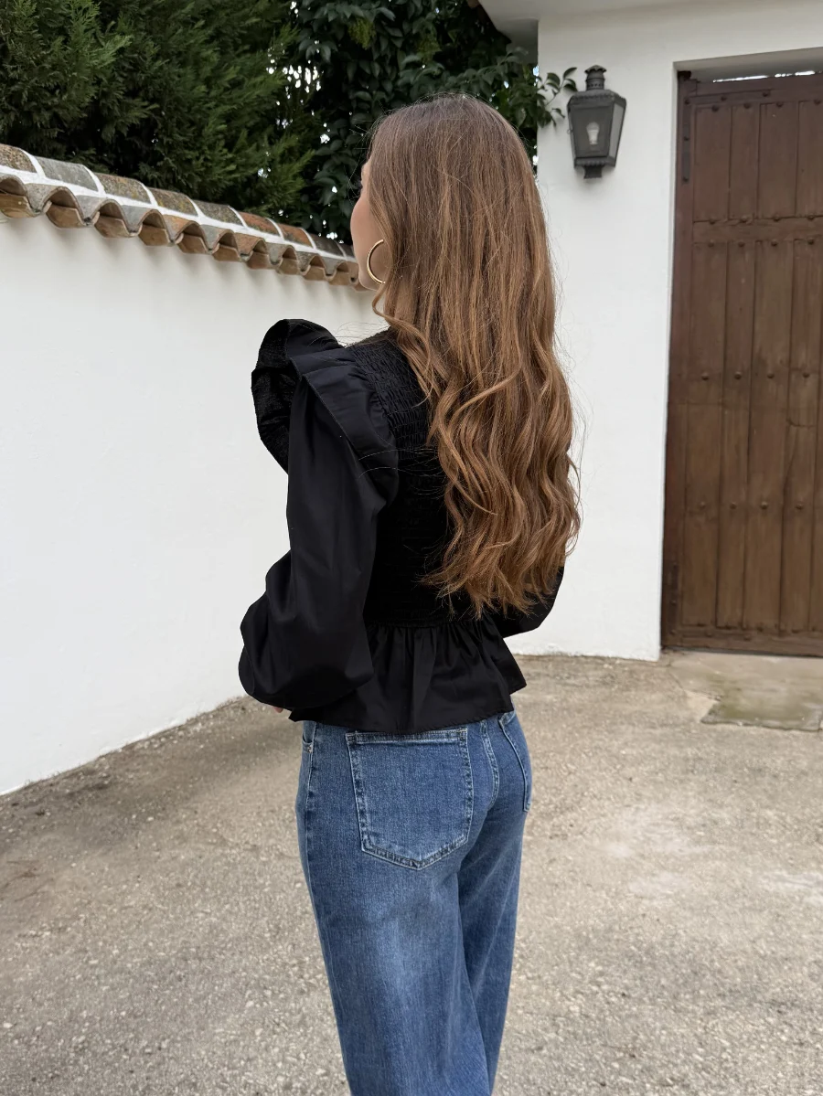 Blusa Croacia Negro - Imagen 3